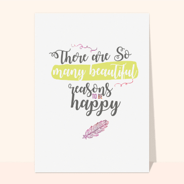Raisons de sourire pour un bonjour joyeux