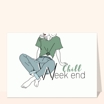 Weekend d&eacute;tente et style casual f&eacute;minin