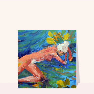 Femme en pleine nature et couleurs &eacute;clatantes
