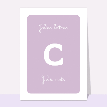 C &eacute;l&eacute;gante avec jolis mots &agrave; d&eacute;couvrir