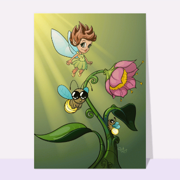 F&eacute;e des fleurs et des abeilles