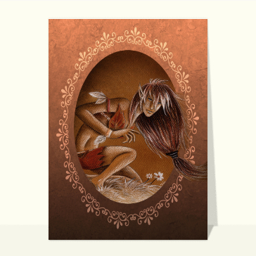 Lutin au regard troublant et vivant