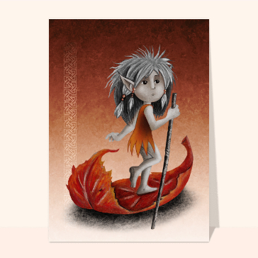 F&eacute;e des feuilles en voyage fantastique