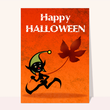 Lutin malicieux pour un Halloween joyeux