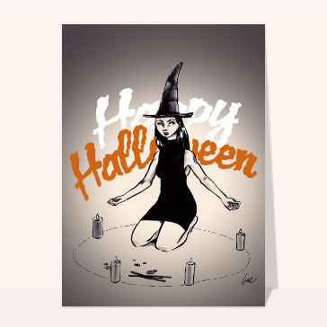 Sorci&egrave;re envo&ucirc;tante pour une nuit d'Halloween