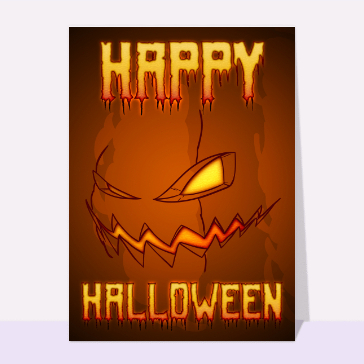 Grincheuse citrouille myst&eacute;rieuse d'Halloween