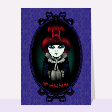 Dame de la nuit au regard envo&ucirc;tant