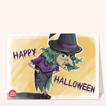 Sorci&egrave;re grincheuse dans un monde mal&eacute;fique