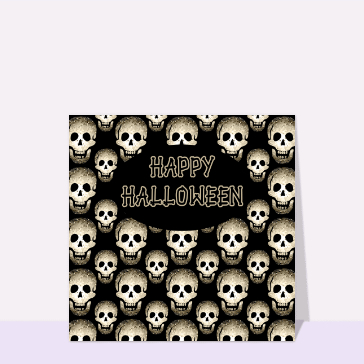 Cr&acirc;ne scintillant pour Halloween effrayant