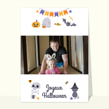 Fant&ocirc;mes et bonbons pour une nuit d'Halloween