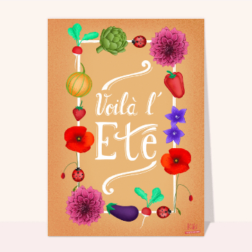 Fleurs &eacute;panouies pour c&eacute;l&eacute;brer l'&eacute;t&eacute;