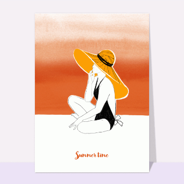 Farniente sous le soleil estival