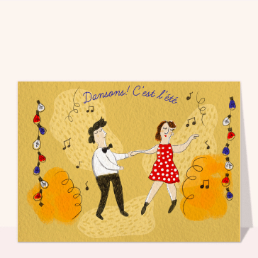 Dansons sous le ciel estival enivrant