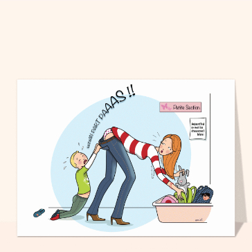 Maman, ne pars pas encore !