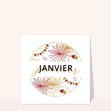 &Eacute;clats dor&eacute;s pour un janvier festif