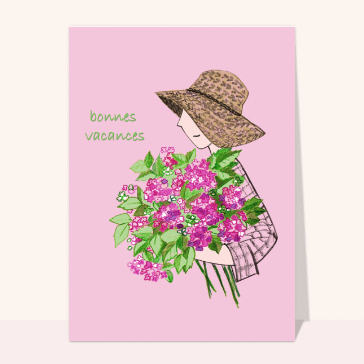 Bouquet de fleurs pour des vacances joyeuses