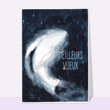 Baleine des &eacute;toiles pour une ann&eacute;e 2026 radieuse