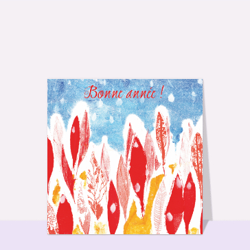 Voeux color&eacute;s pour une ann&eacute;e pleine de vie