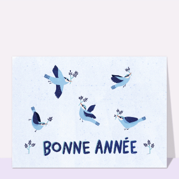 Oiseaux joyeux pour une nouvelle ann&eacute;e 2026 