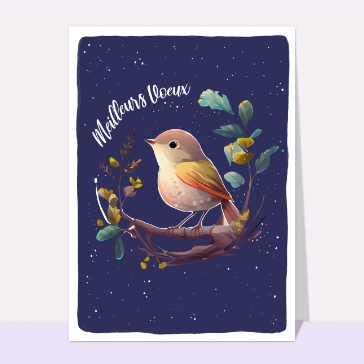 Oiseau paisible pour une ann&eacute;e 2026 florissante