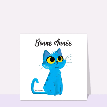 Chat color&eacute; pour une ann&eacute;e 2026 joyeuse