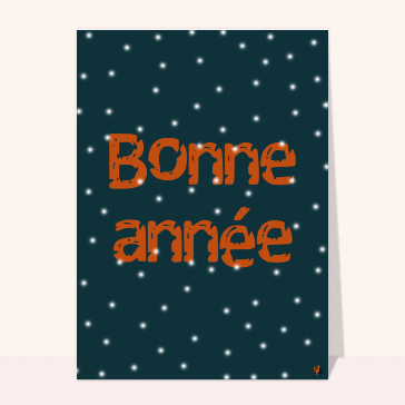 Bonne ann&eacute;e 2026 sous les &eacute;toiles brillantes