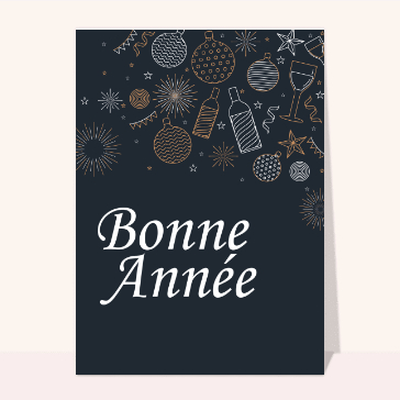 bonne ann&eacute;e 2026 festive avec &eacute;toiles et f&ecirc;te