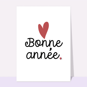 Bonne ann&eacute;e 2026 avec un c&oelig;ur affectueux