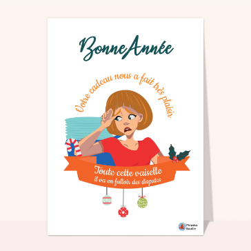Bonne ann&eacute;e 2026, &eacute;vitons la vaisselle !