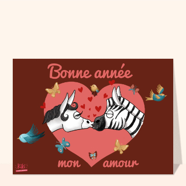 Amour et tendresse pour 2026 en couleurs