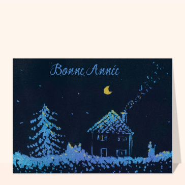 Nuit &eacute;toil&eacute;e et bonne ann&eacute;e 2026 chaleureuse