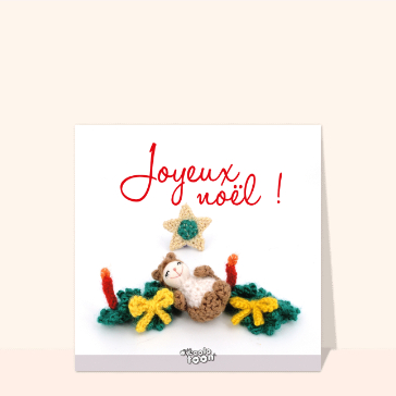 Ours en peluche festif pour un No&euml;l magique