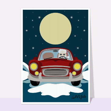 P&egrave;re No&euml;l au volant : un No&euml;l d&eacute;cal&eacute;