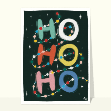 Ho Ho Ho : Un No&euml;l lumineux et hilarant