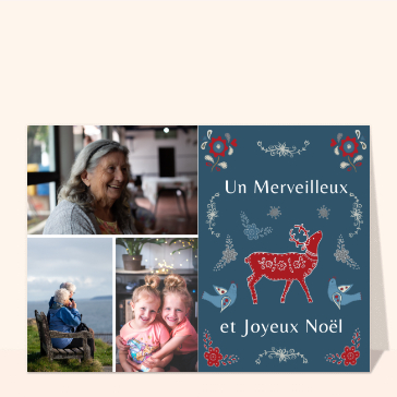 Renne d&eacute;coratif pour un No&euml;l enchanteur