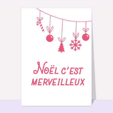 No&euml;l merveilleux avec d&eacute;corations suspendues