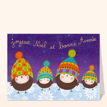 H&eacute;rons color&eacute;s pour un Joyeux No&euml;l