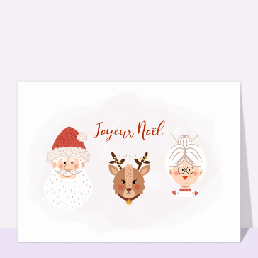 Joyeux No&euml;l avec le P&egrave;re No&euml;l et ses amis