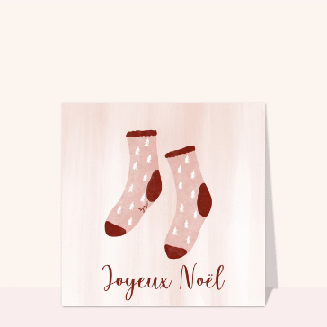 Chaussettes douillettes pour un No&euml;l chaleureux