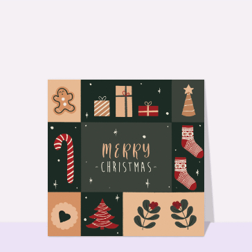 No&euml;l traditionnel avec douceurs et d&eacute;corations