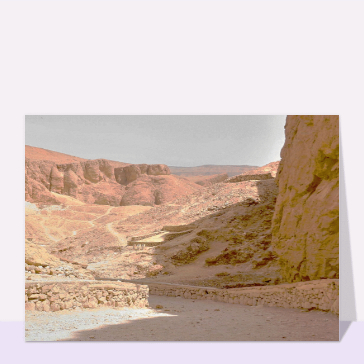 Landschaft des d&eacute;sert, charme ancestral