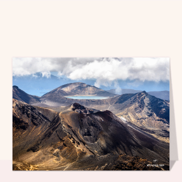 Landschaft volcanique de Nouvelle-Z&eacute;lande