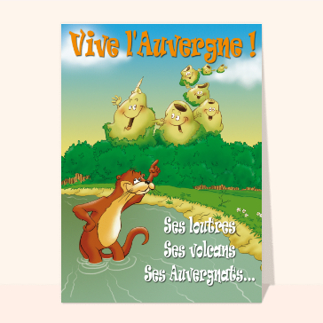 Auvergne : paysages et sourires joyeux