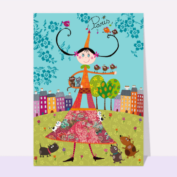 F&eacute;&eacute;rie parisienne entre animaux et fleurs