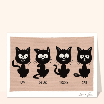 Chat ludique en trio avec des chiffres