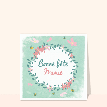 F&ecirc;te printani&egrave;re pour Mamie en fleurs