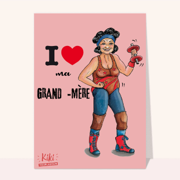 Mamie muscl&eacute;e et pleine de vie