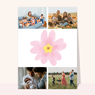 Fleur d&eacute;licate pour c&eacute;l&eacute;brer mamie