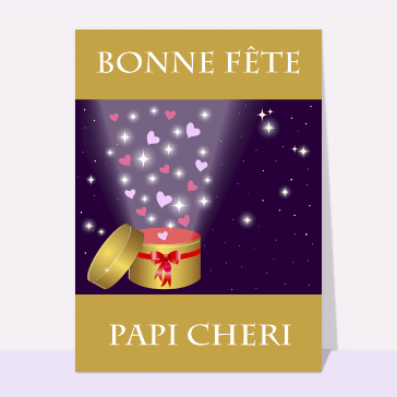 Surprise pleine d'amour pour Papi ch&eacute;ri
