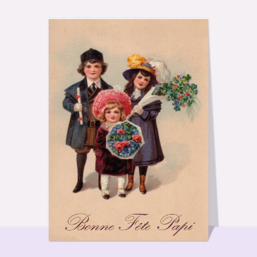 Douceur d'enfance pour f&ecirc;te des papis